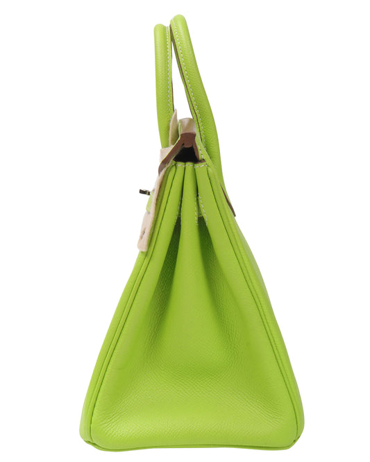Birkin 25 Candy Collection Kiwi Epsom Leather (2011)