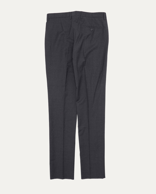 Wool Pleated Trousers
