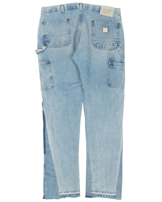 Double Knee Carpenter Flare Jeans
