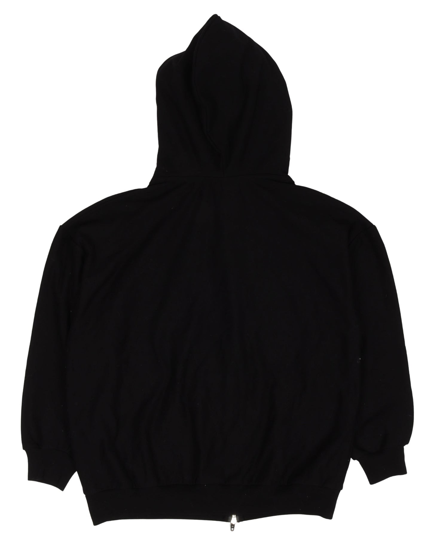 Size Tag Zip Up Hoodie
