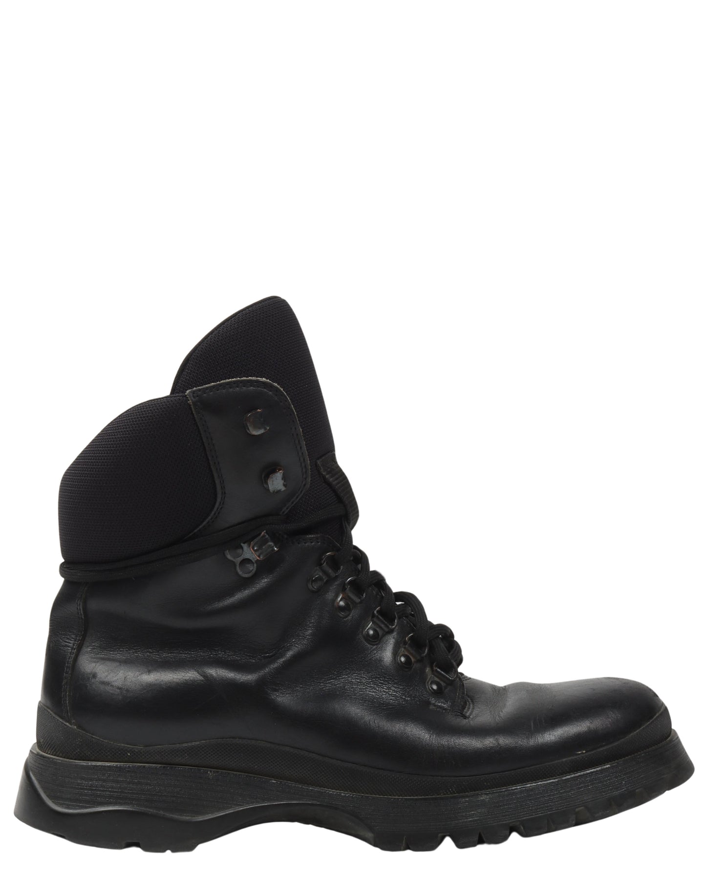 Leather Combat Boots