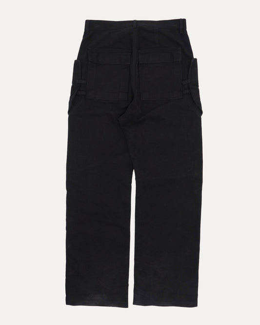 FW24 Porterville Stefan Brushed Canvas Wide Leg Cargo Pants