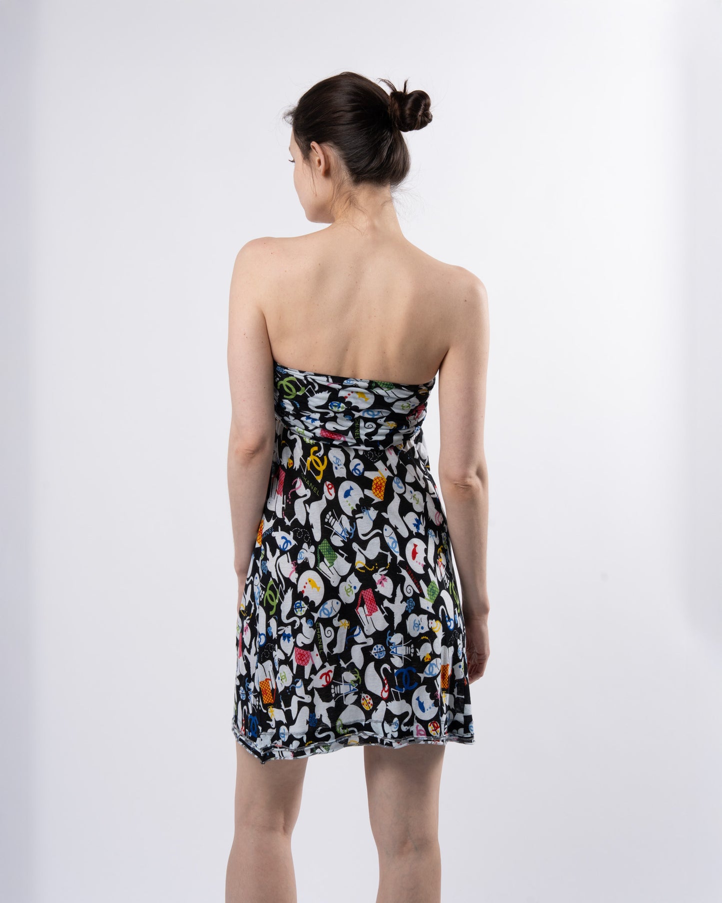 SS 2007 "Baby Animals" Print Dress