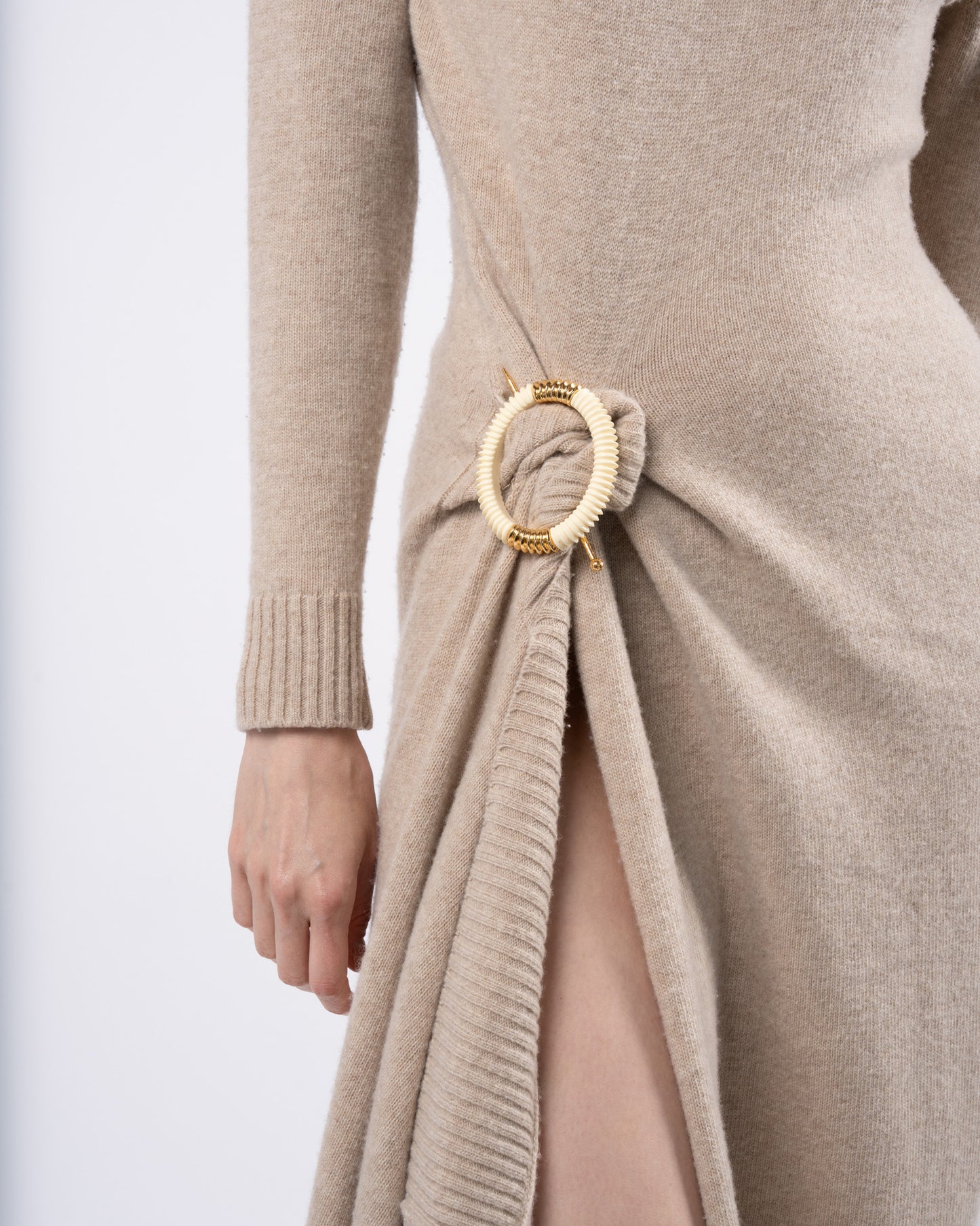 Phoebe Philo Era FW 2018 Brooch Dress