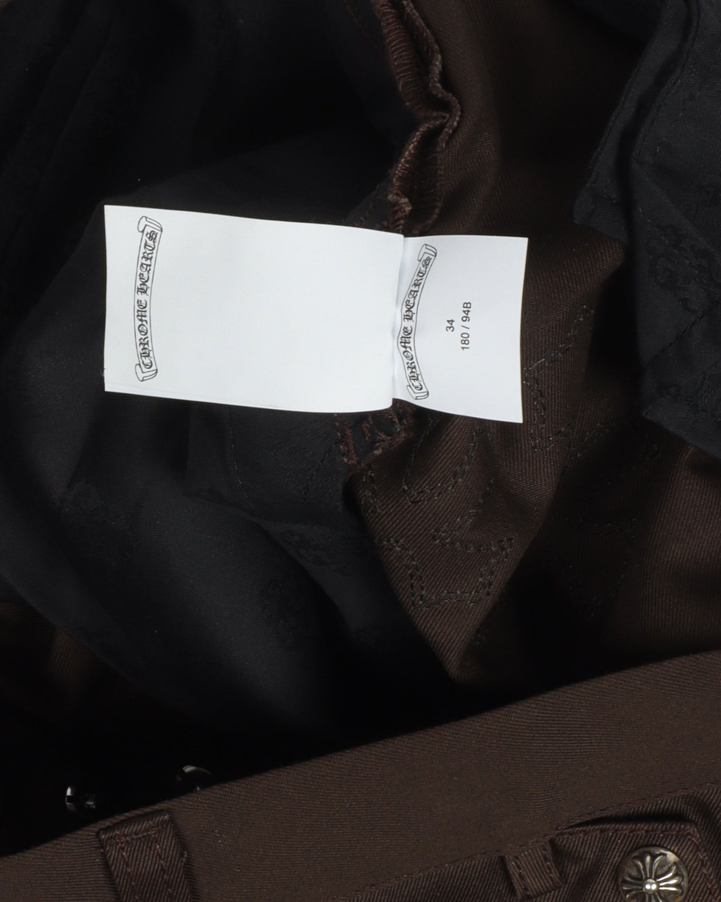 Cross Patch Chino Pants