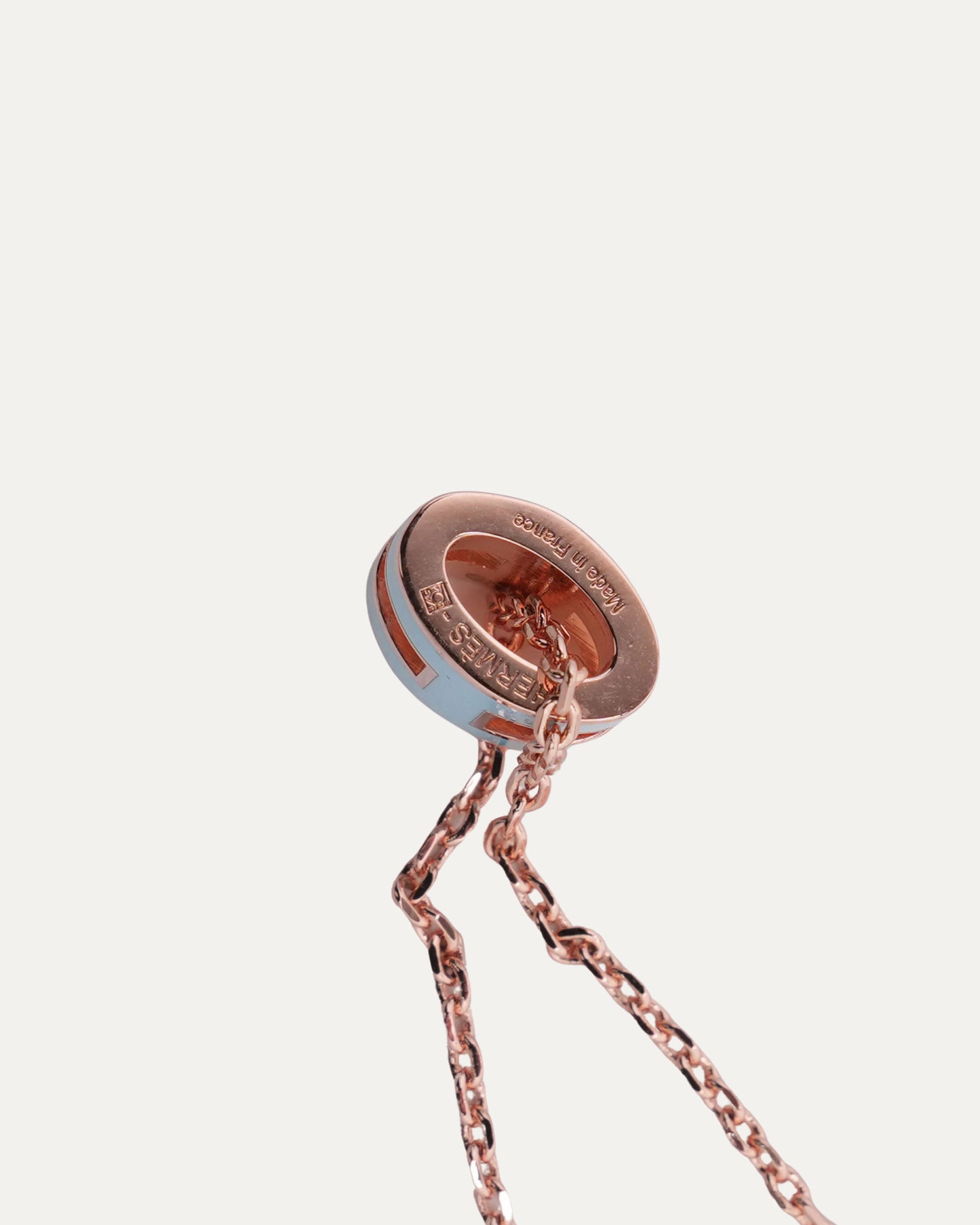 Rose Gold Plated Mini Pop H Pendant