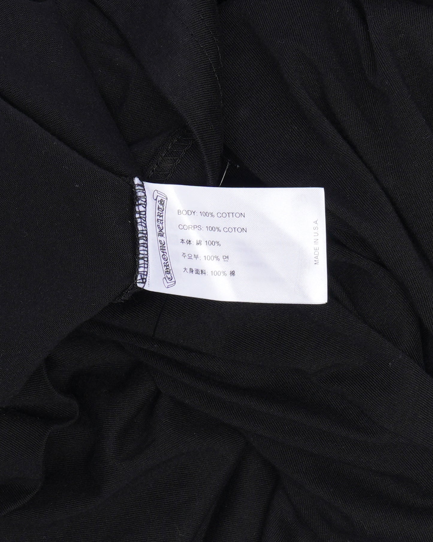Neck Logo Long Sleeve T-Shirt