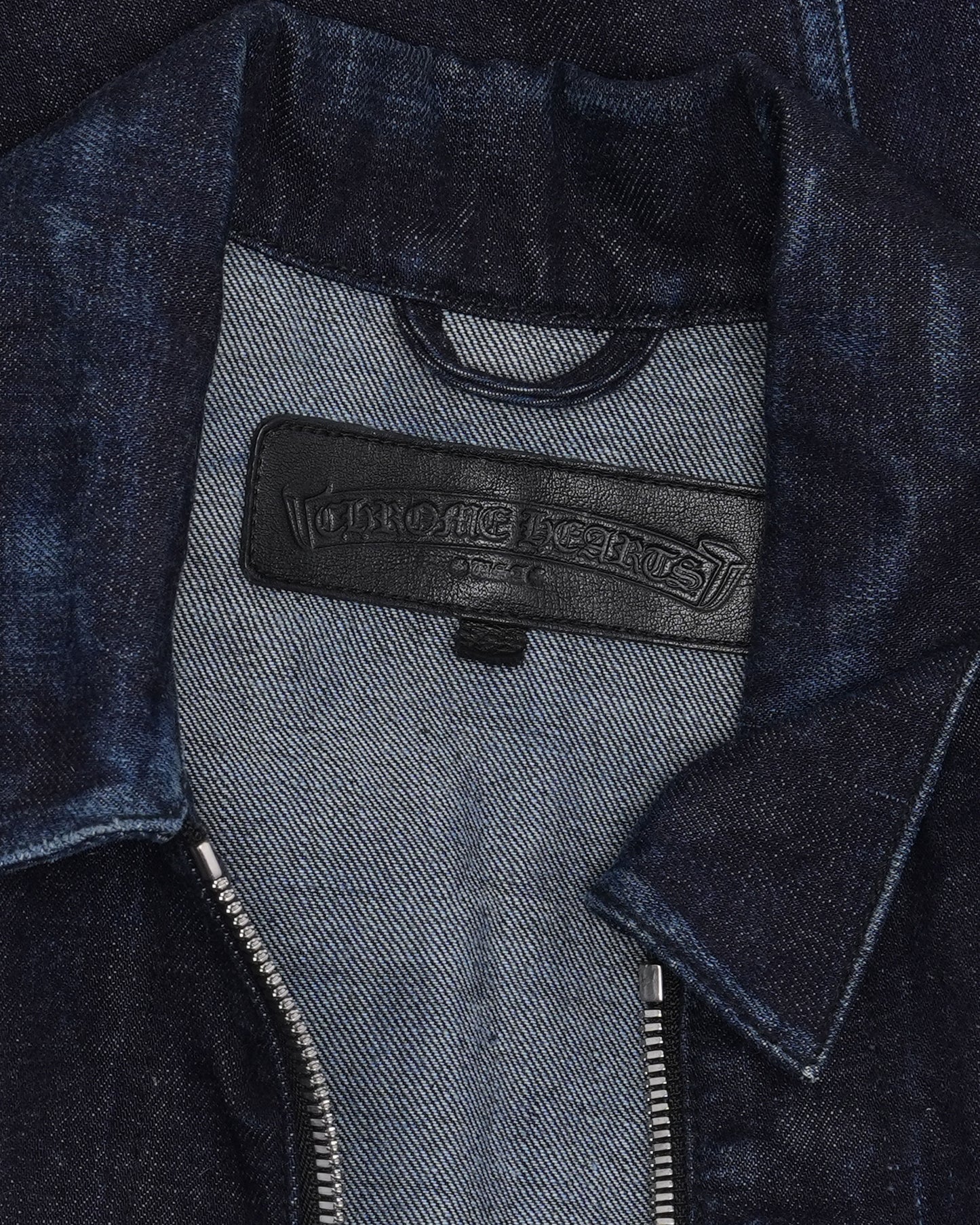 Cross Patch Denim Trucker Jacket