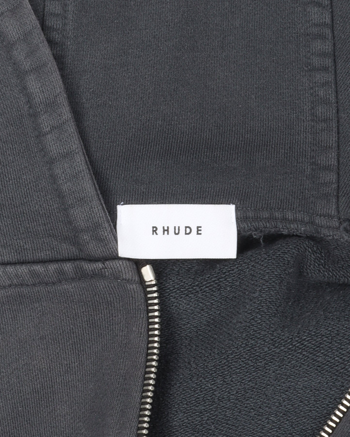 Oversized Fade Zip-Up Hoodie