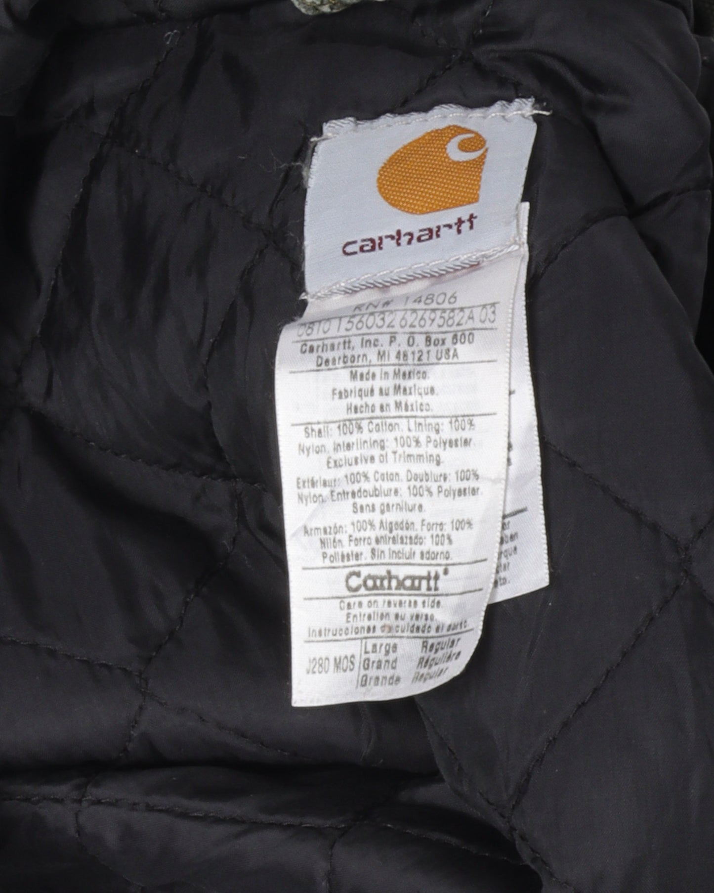 Carhartt Hooded Work Jacket