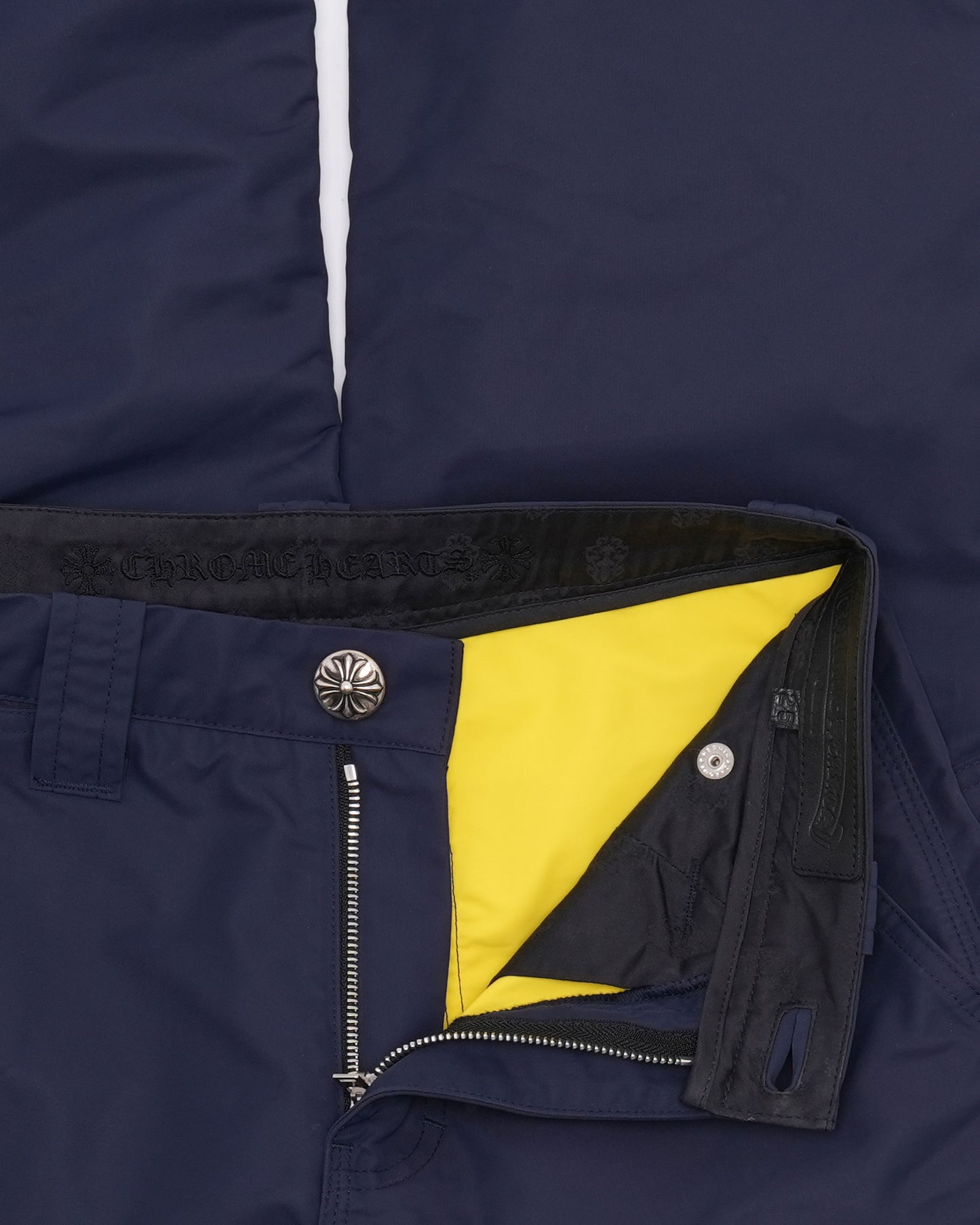 Nylon and Leather Double Knee Carpenter Pants