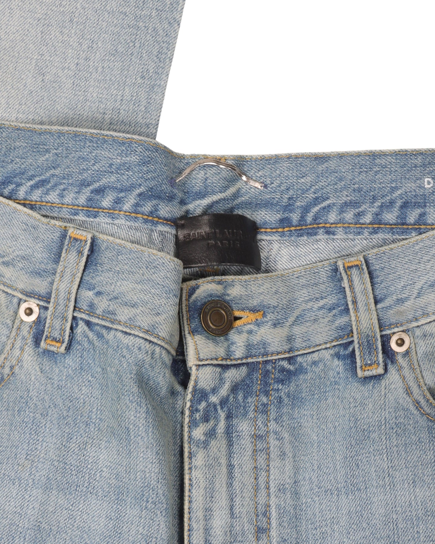 Light Wash Knee Rip Jeans