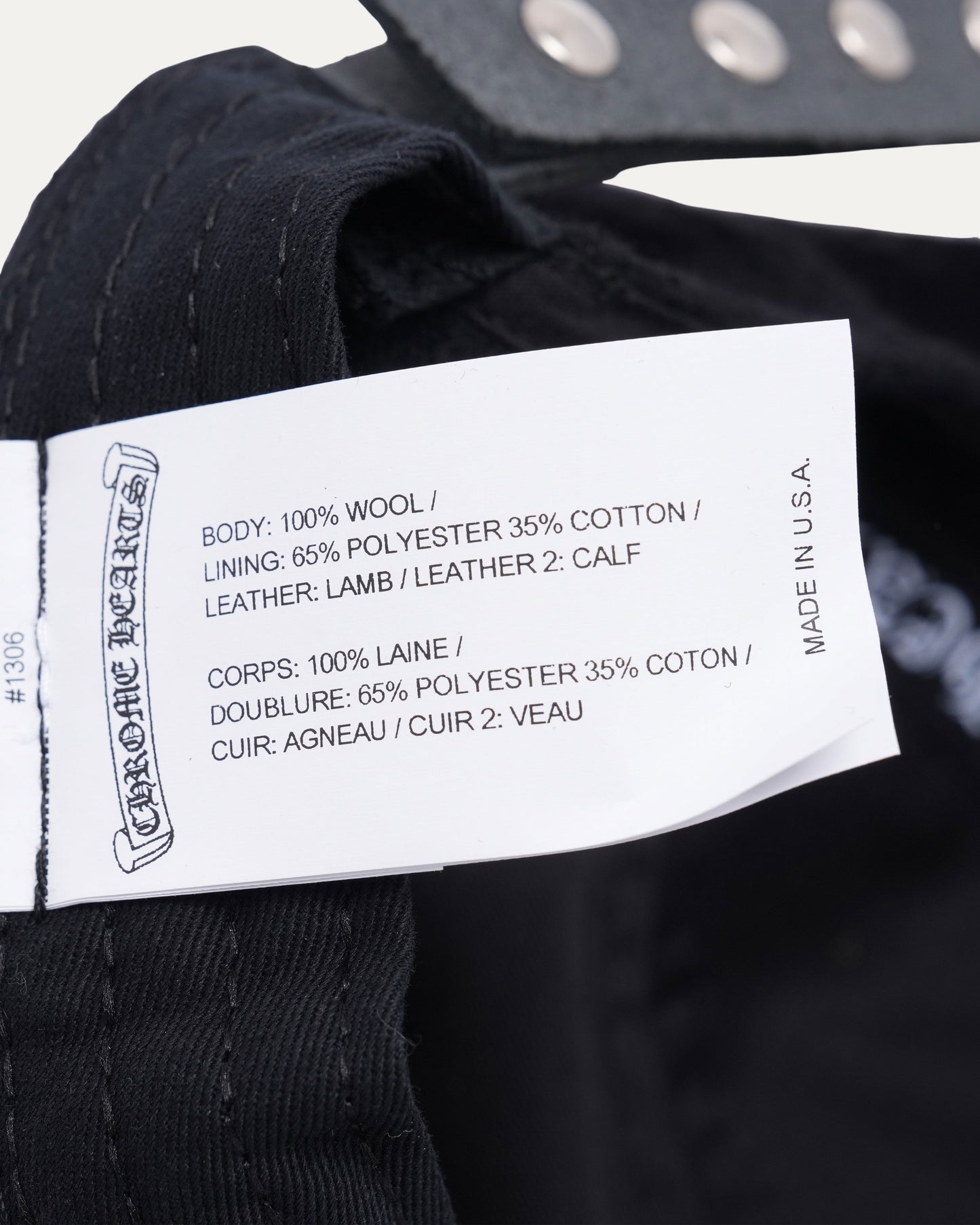 Wool CH 33 Baseball Cap