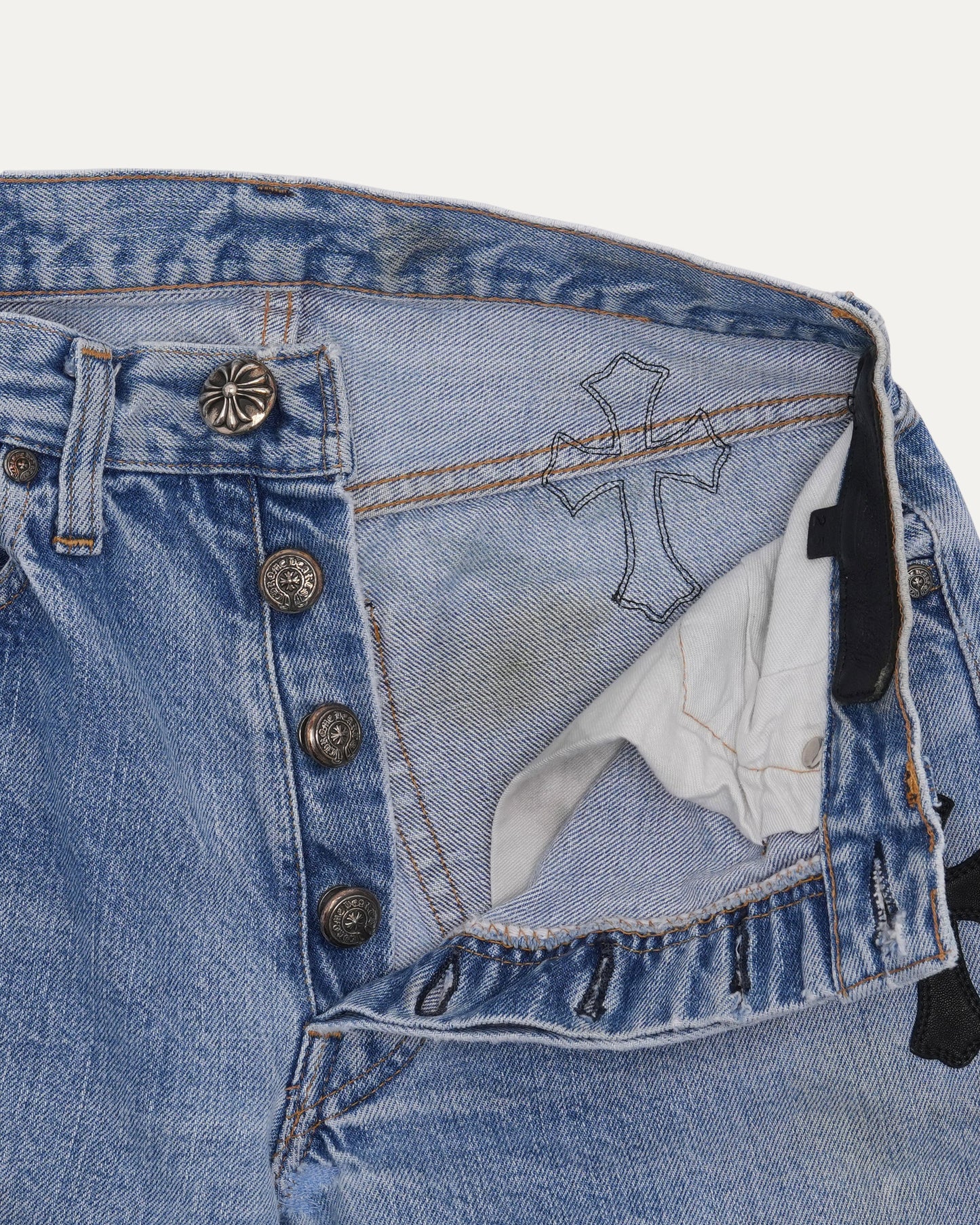 Levi's 501 Cross Patch Jeans