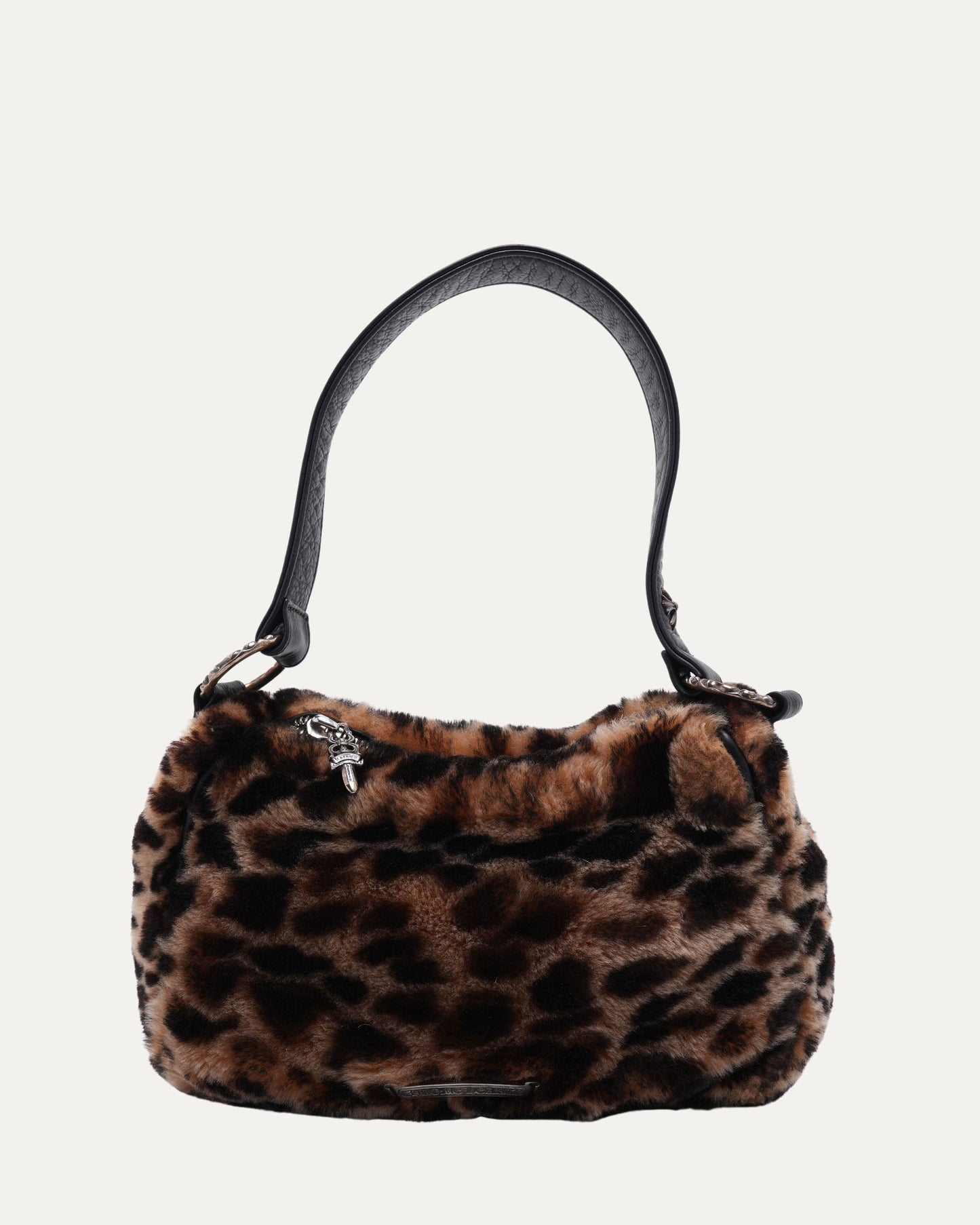Faux Fur Dagger Embellished Chicken Nugget Bag