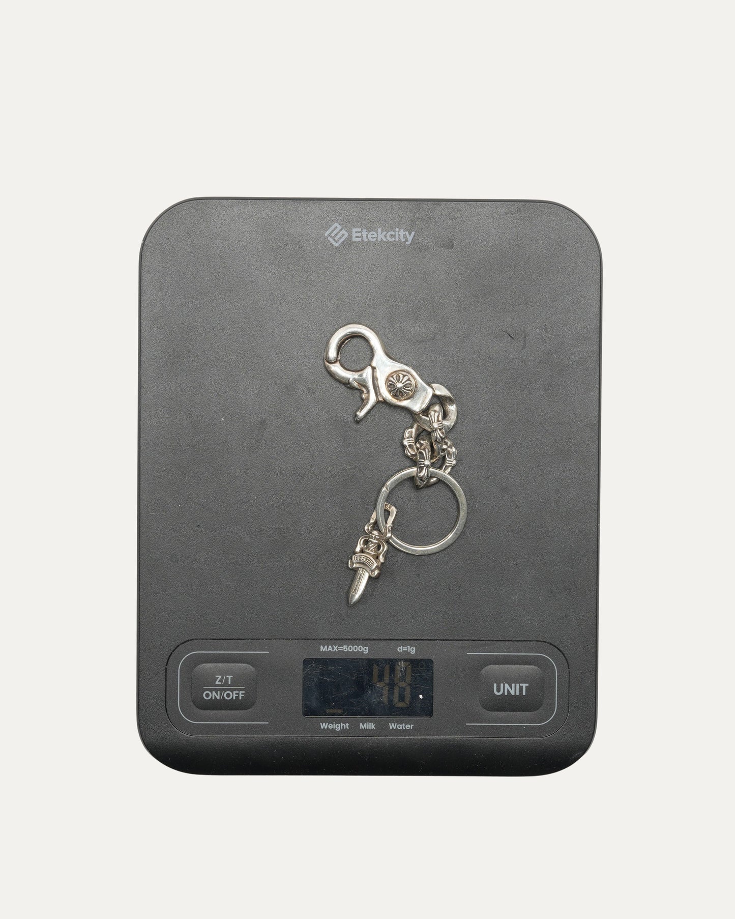 Fancy Link Dagger Key Clip