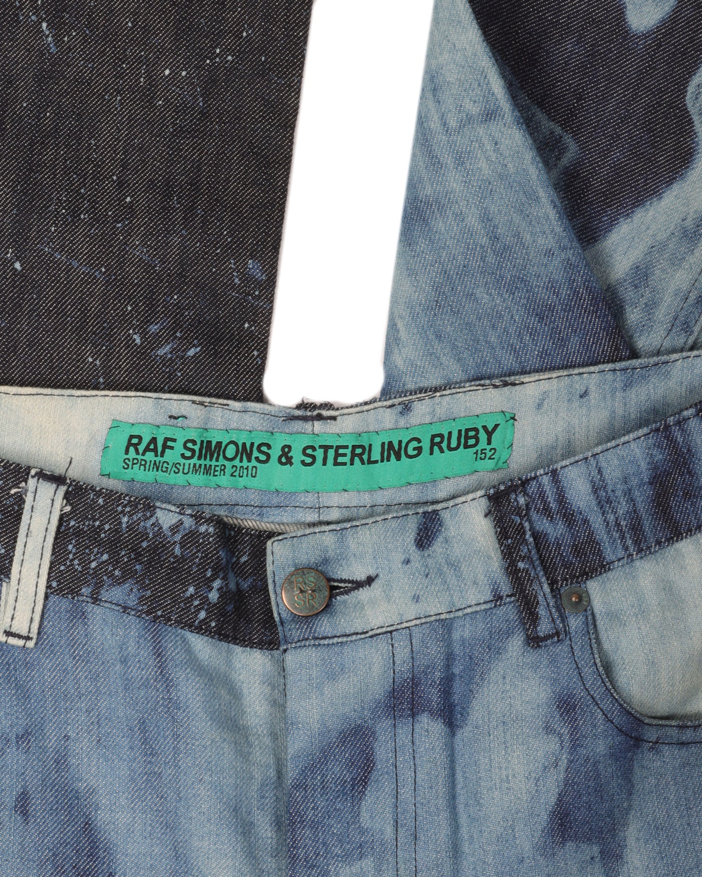 Sterling Ruby SS10 Bleached Jeans