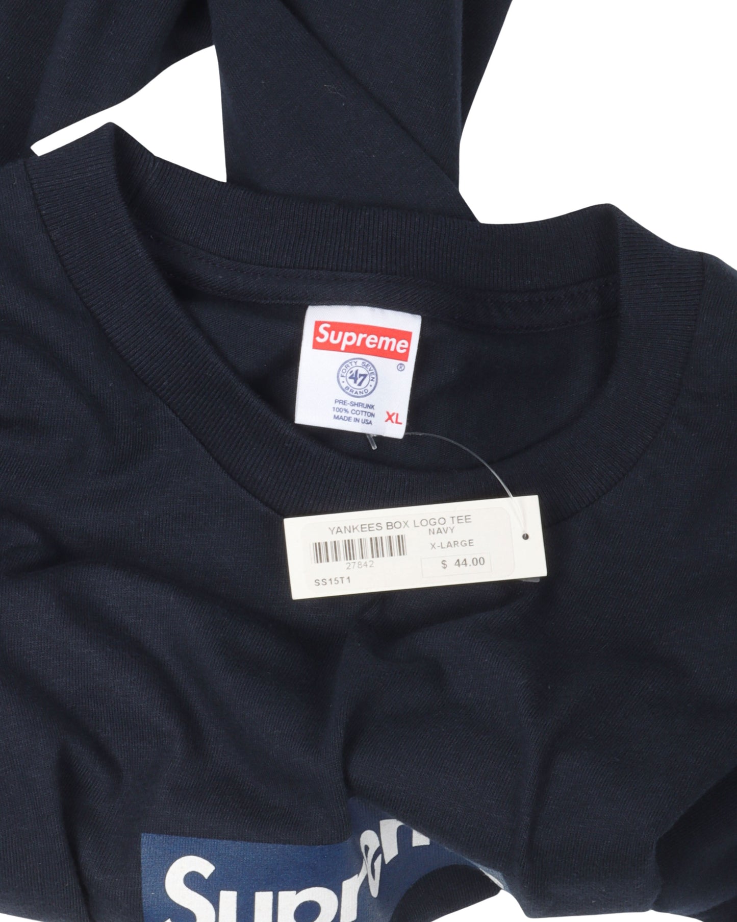 New York Yankees '47 Brand Box Logo T-Shirt
