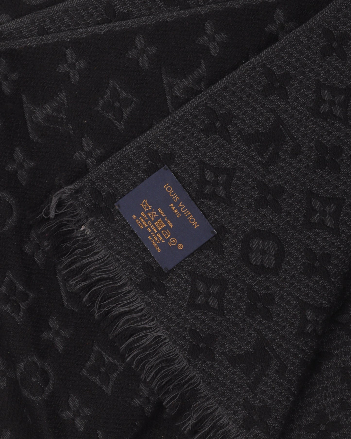 Tonal Monogram Scarf