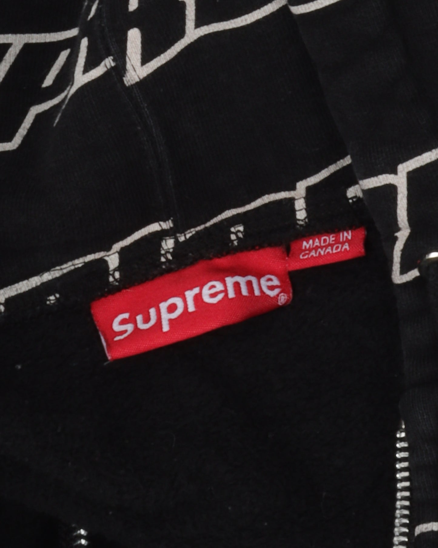 All Over Print Zip Up Hoodie