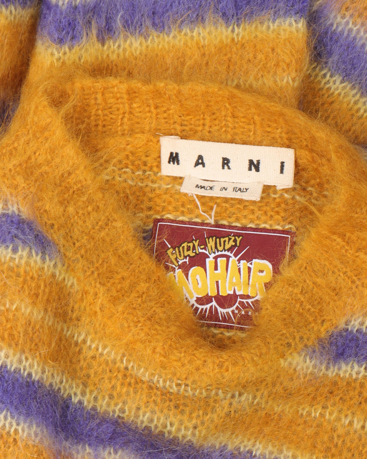 Striped Mohair Sweater