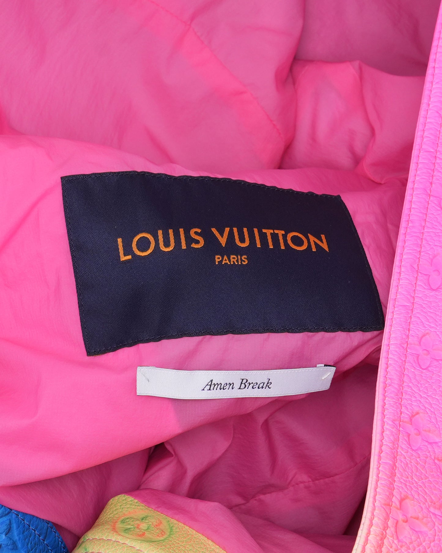 Illusion Monogram Leather Jacket