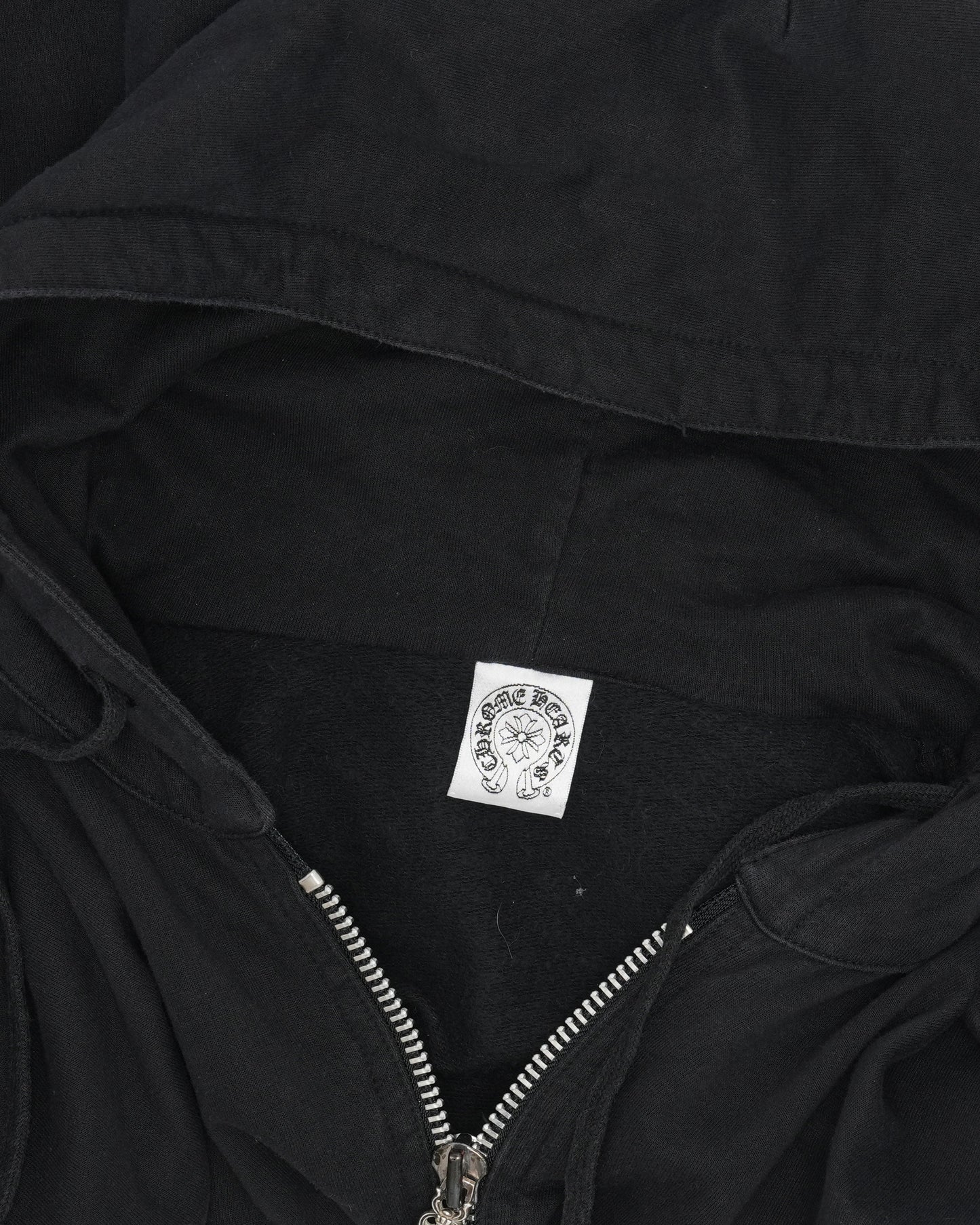 Horseshoe Patch Zip Up Hoodie