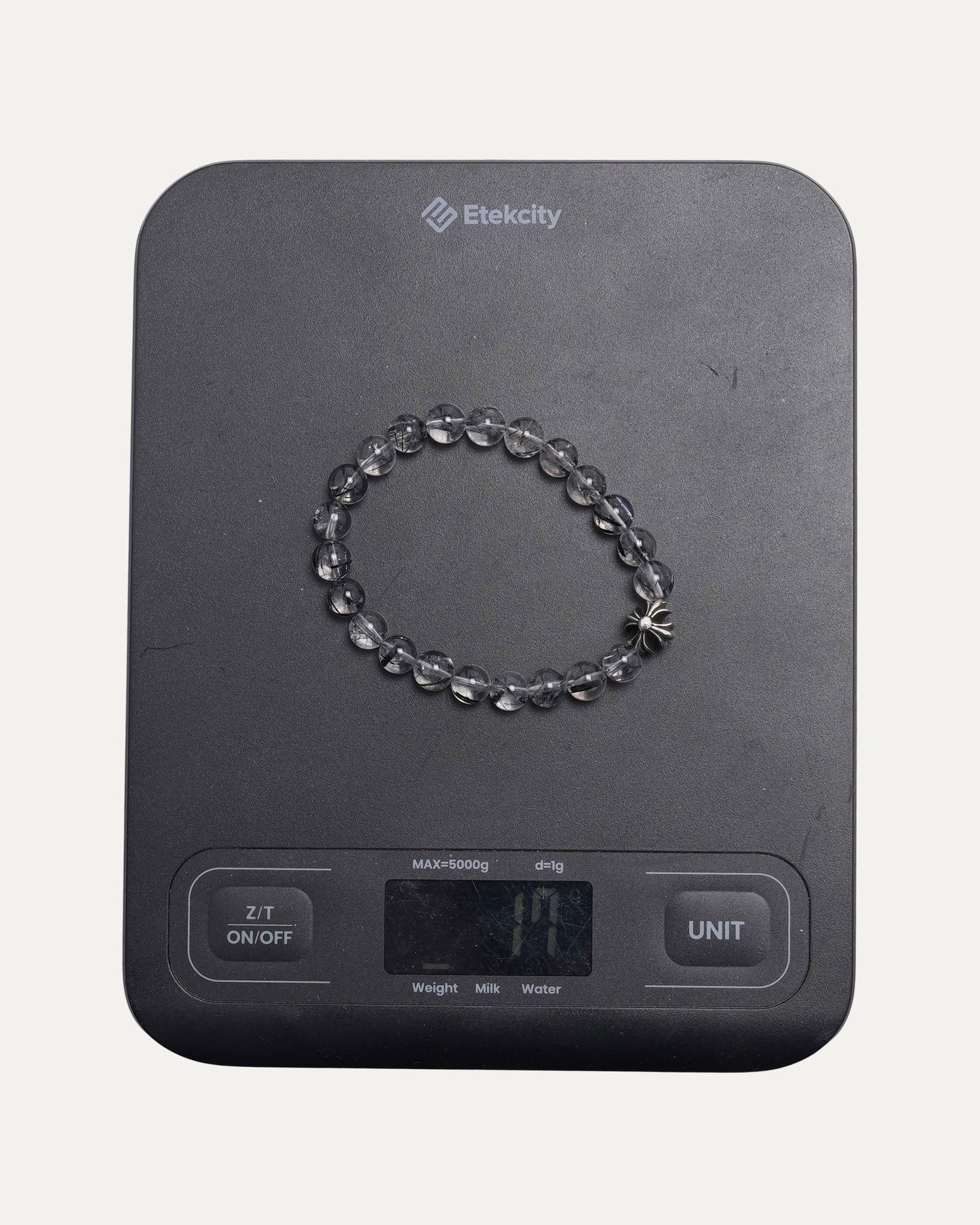 8mm Plus Cross Bead Bracelet