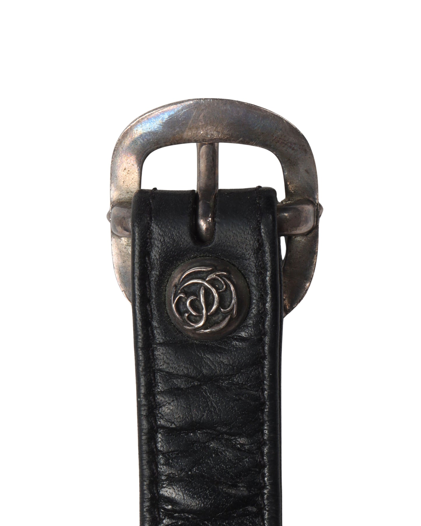 Big Cross Leather Bracelet