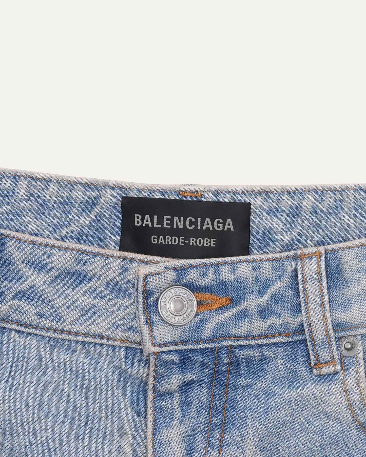 Light Wash Flared Jeans