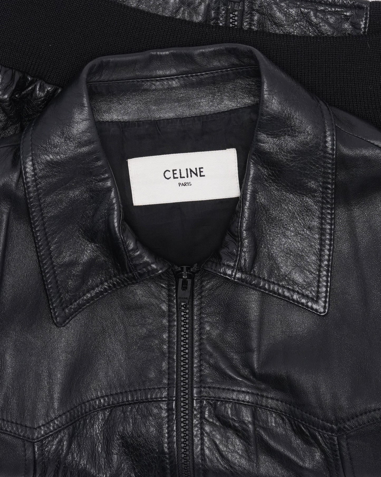 Leather Blouson
