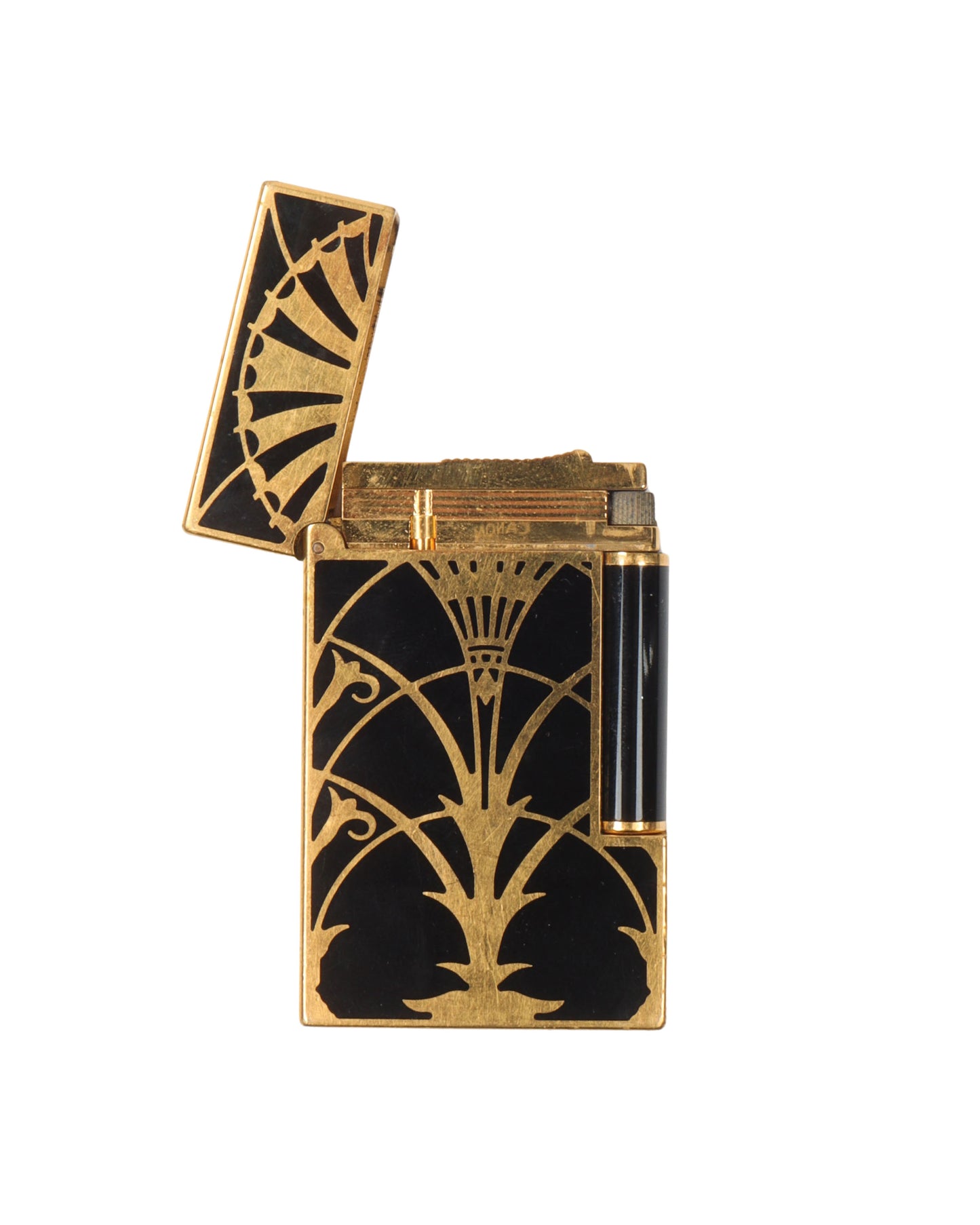 "ART NOUVEAU" Ligne 2 Lacquer American Art Deco (Chrysler Building) Lighter