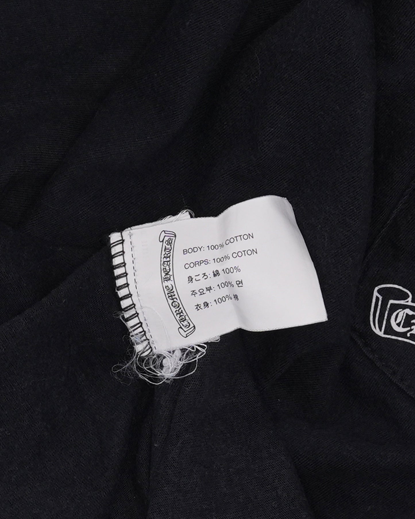 Plus Cross Spiral Pocket T-Shirt