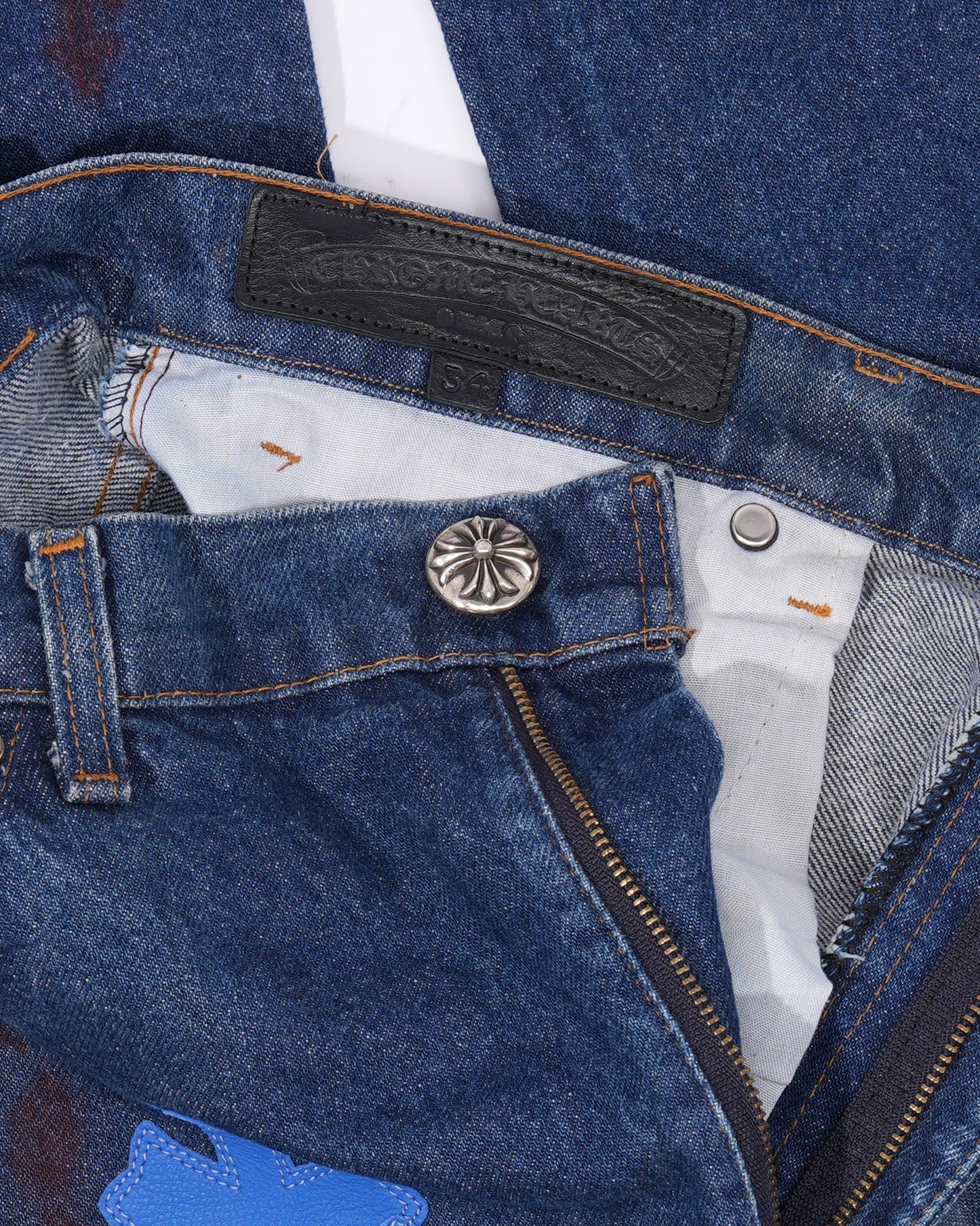 Levi's Stencil Cross Patch Jeans