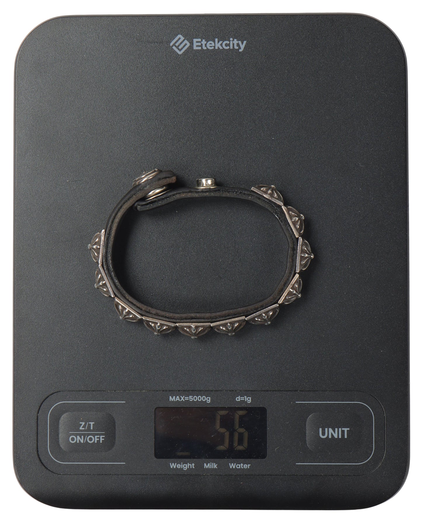 Plus Cross Leather Strap Bracelet