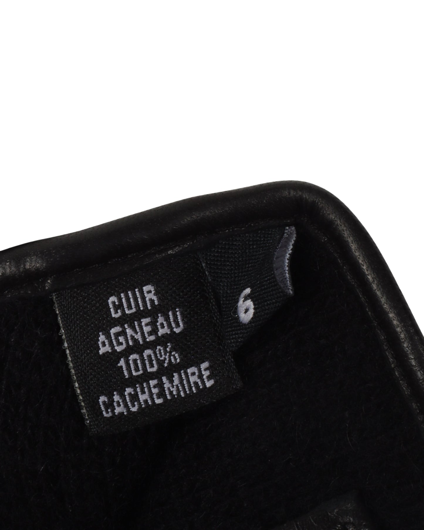 Cashmere Lined Leather Gloves