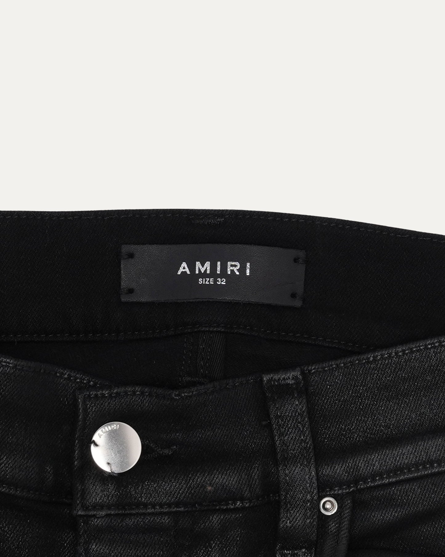 Distressed Waxed MX1 Jeans