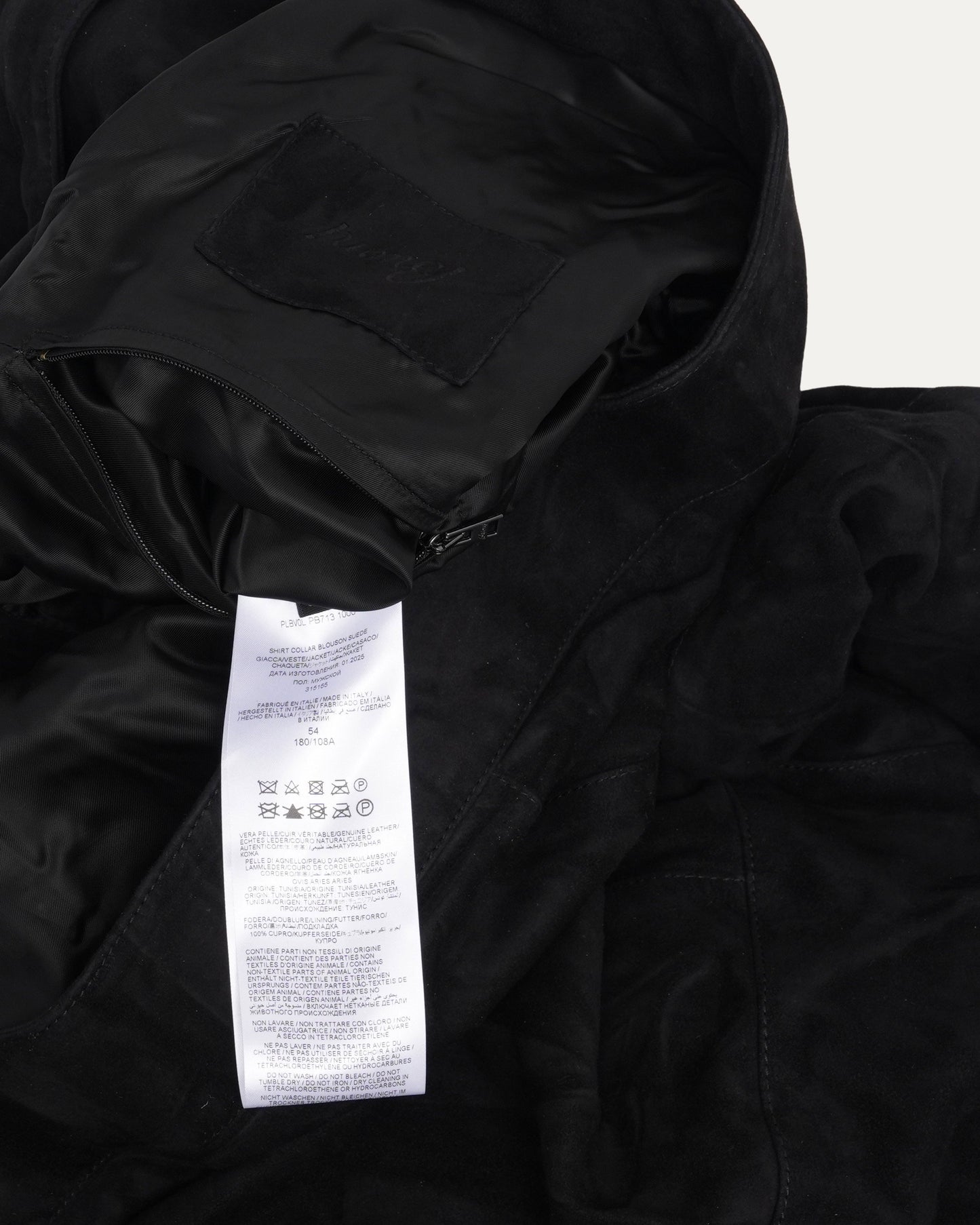 Suede Collared Jacket