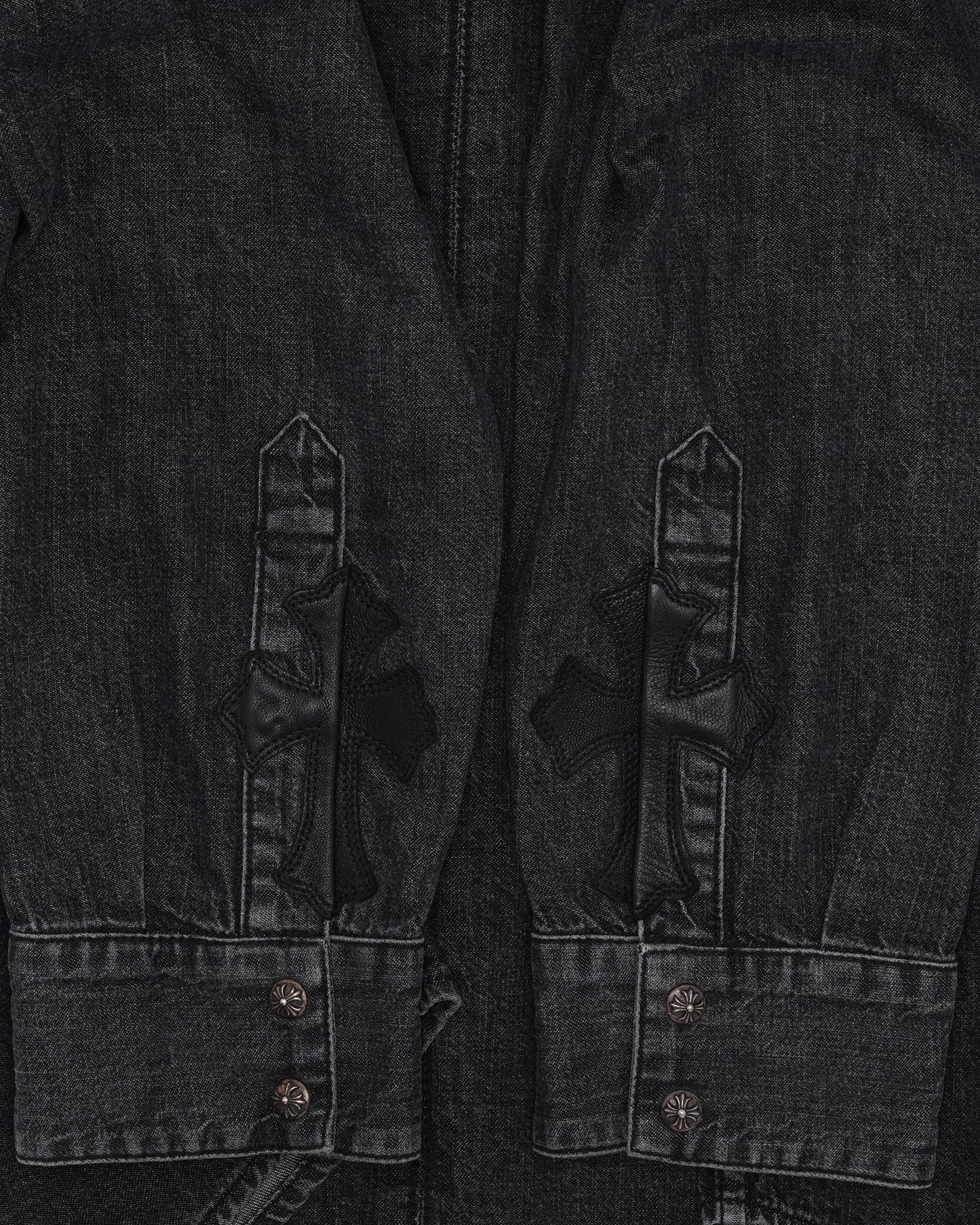 Cross Patch Denim Shirt