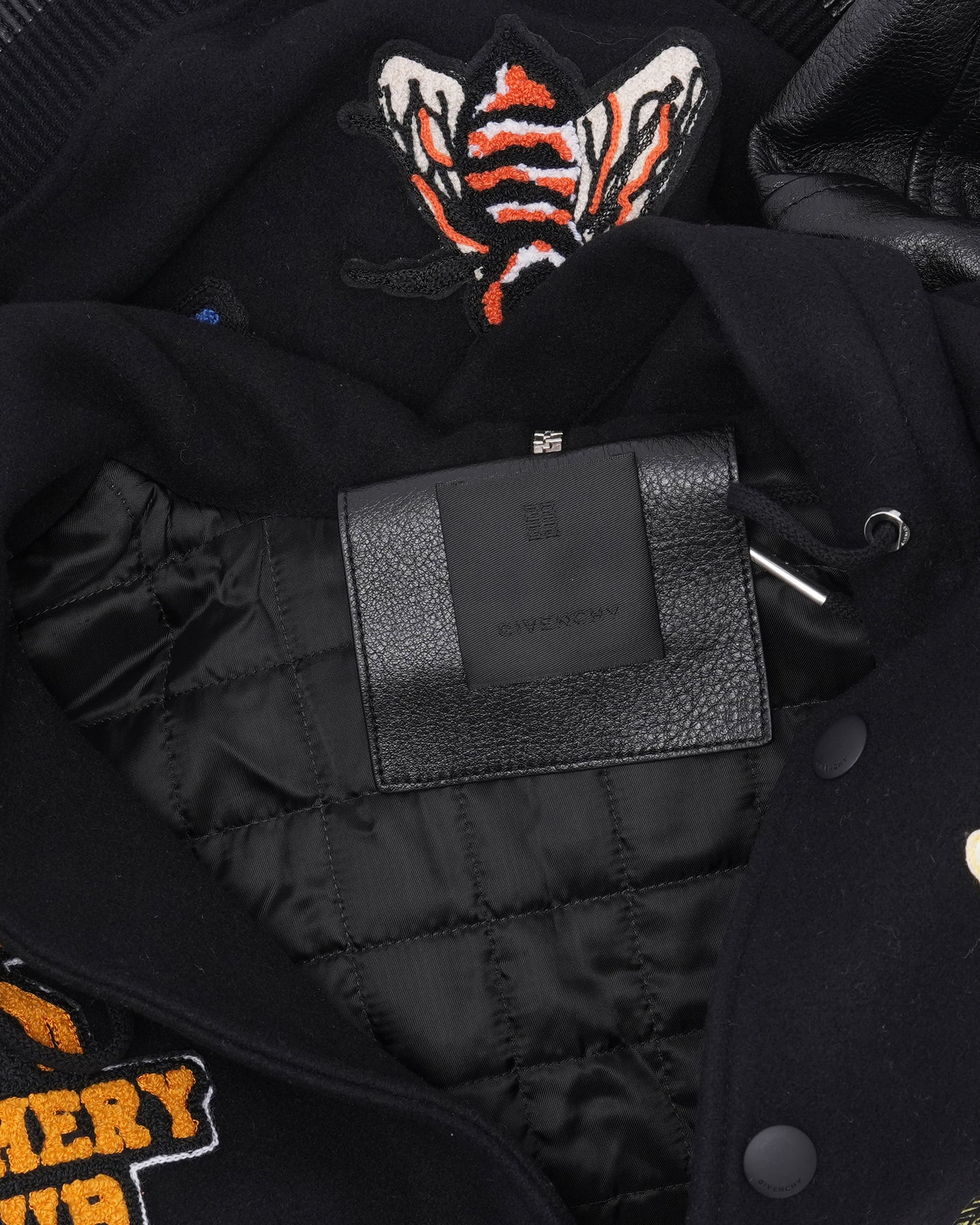 Bstroy Hooded Varsity Jacket