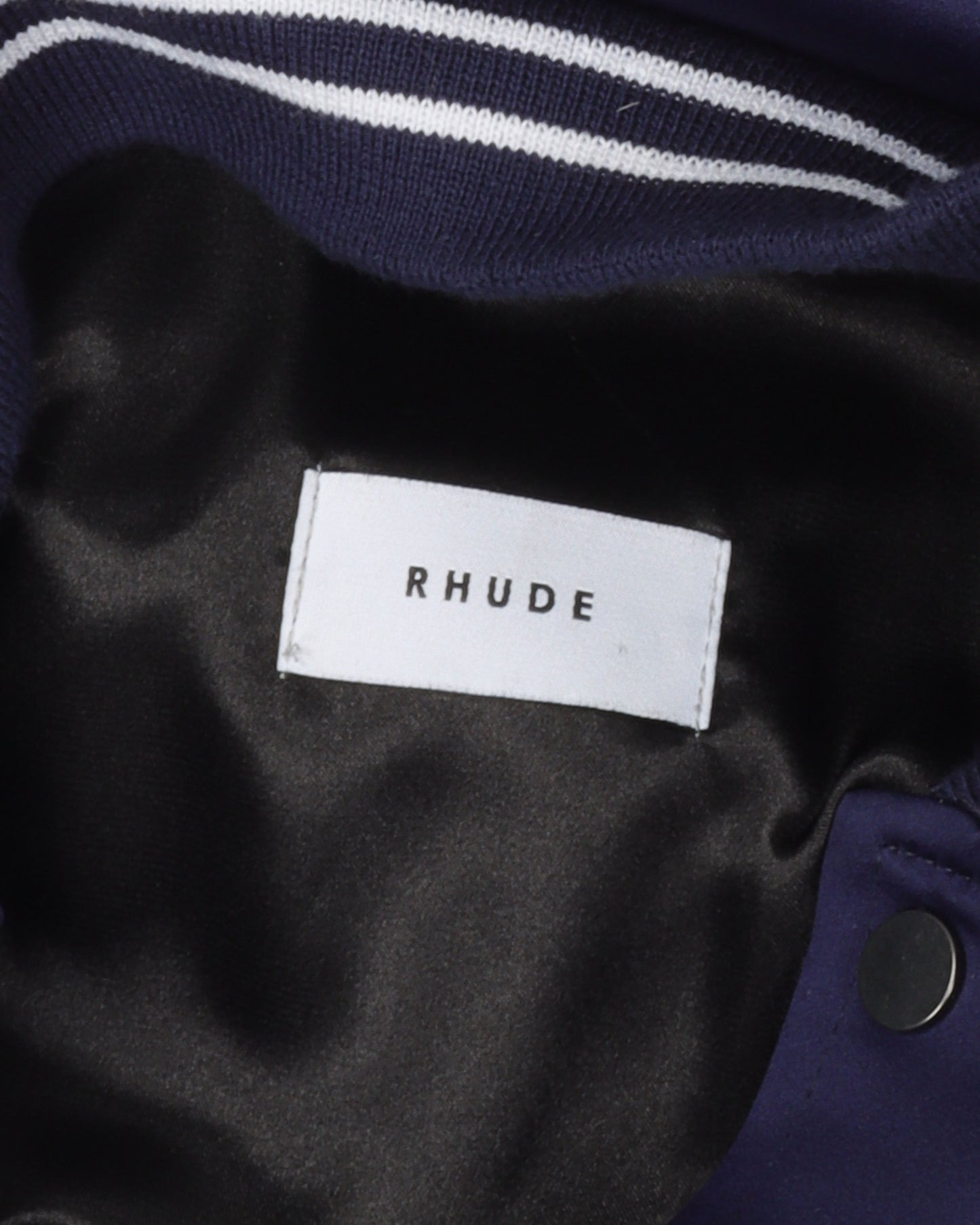 Satin Lightning Varsity Jacket