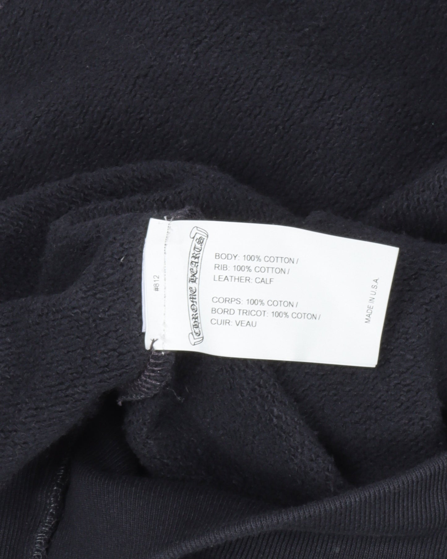 Paper Jam Cemetery Cross Patch Sweatshirt