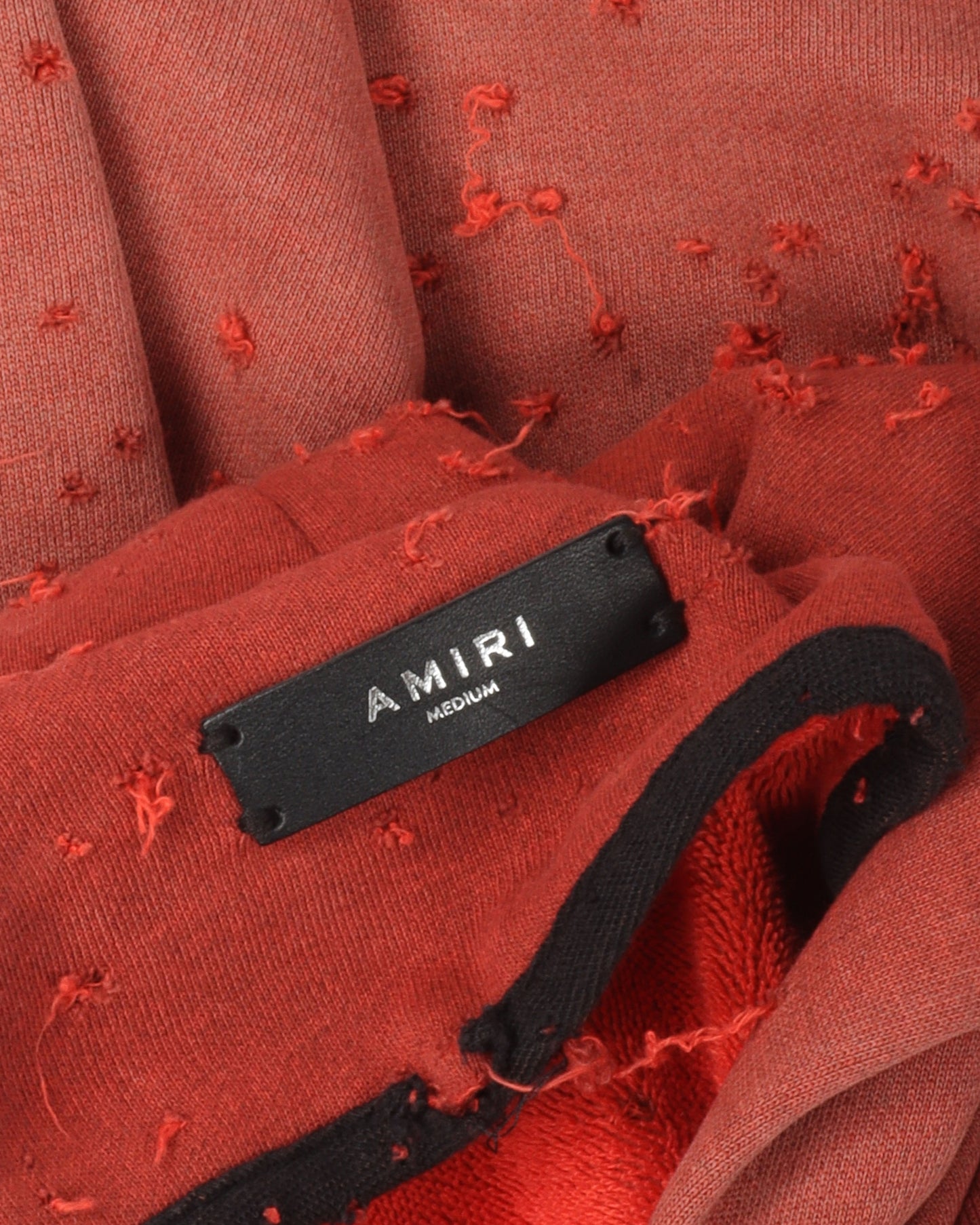 Distressed Zip Up Hoodie