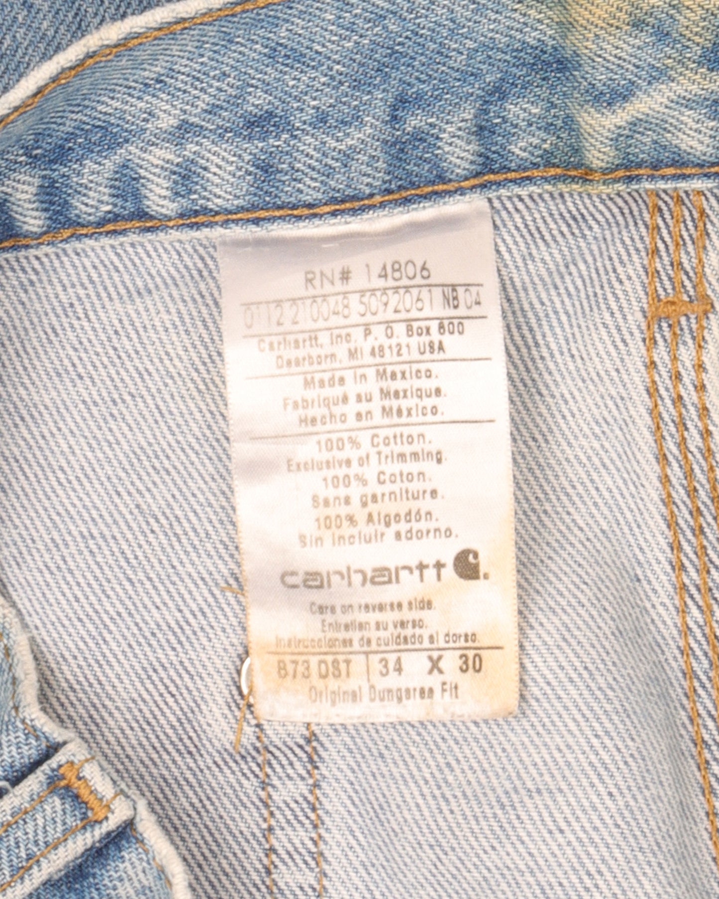 Carhartt Double Knee Carpenter Jeans