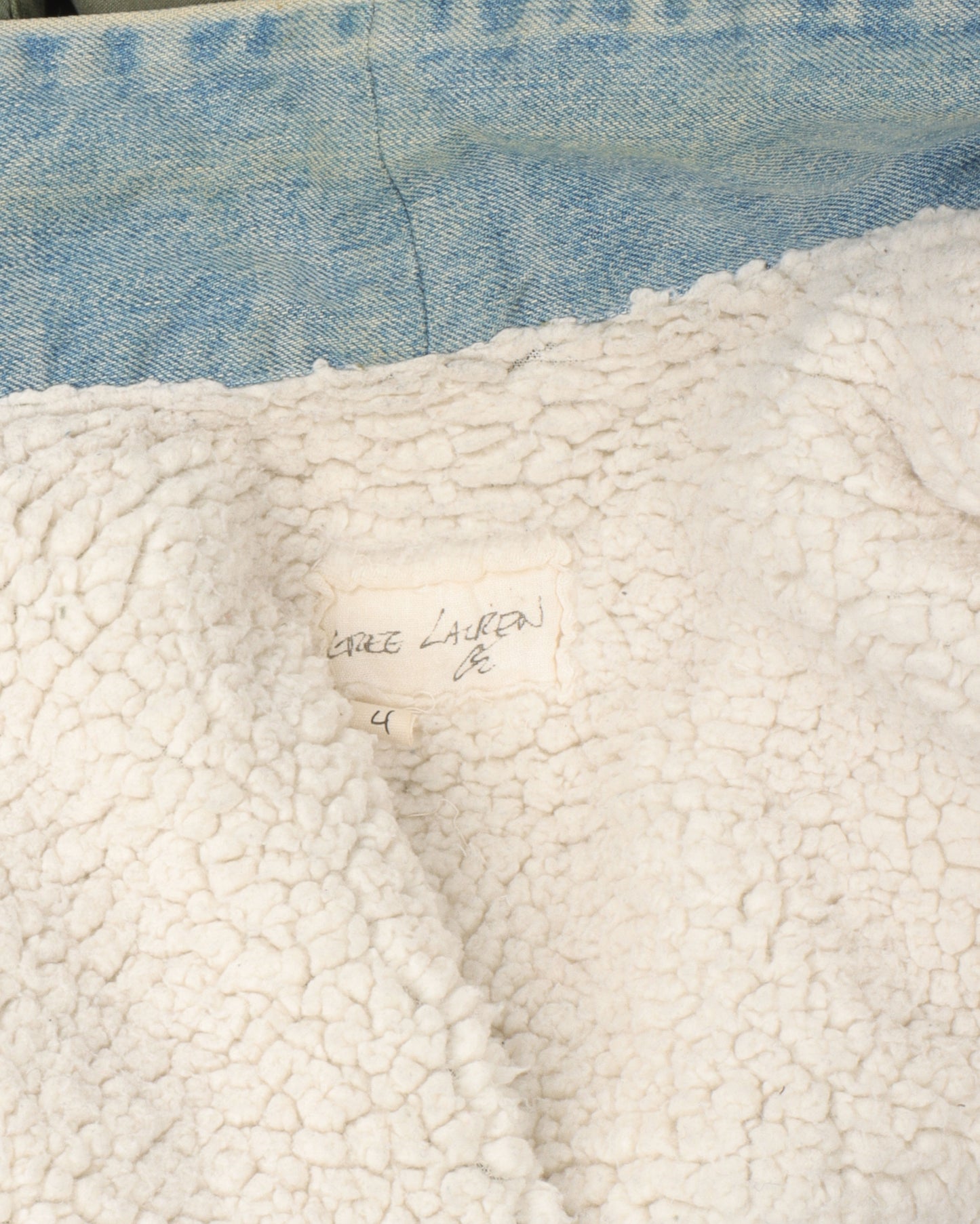 GL-Scraps Shearling Jungle Cardigan