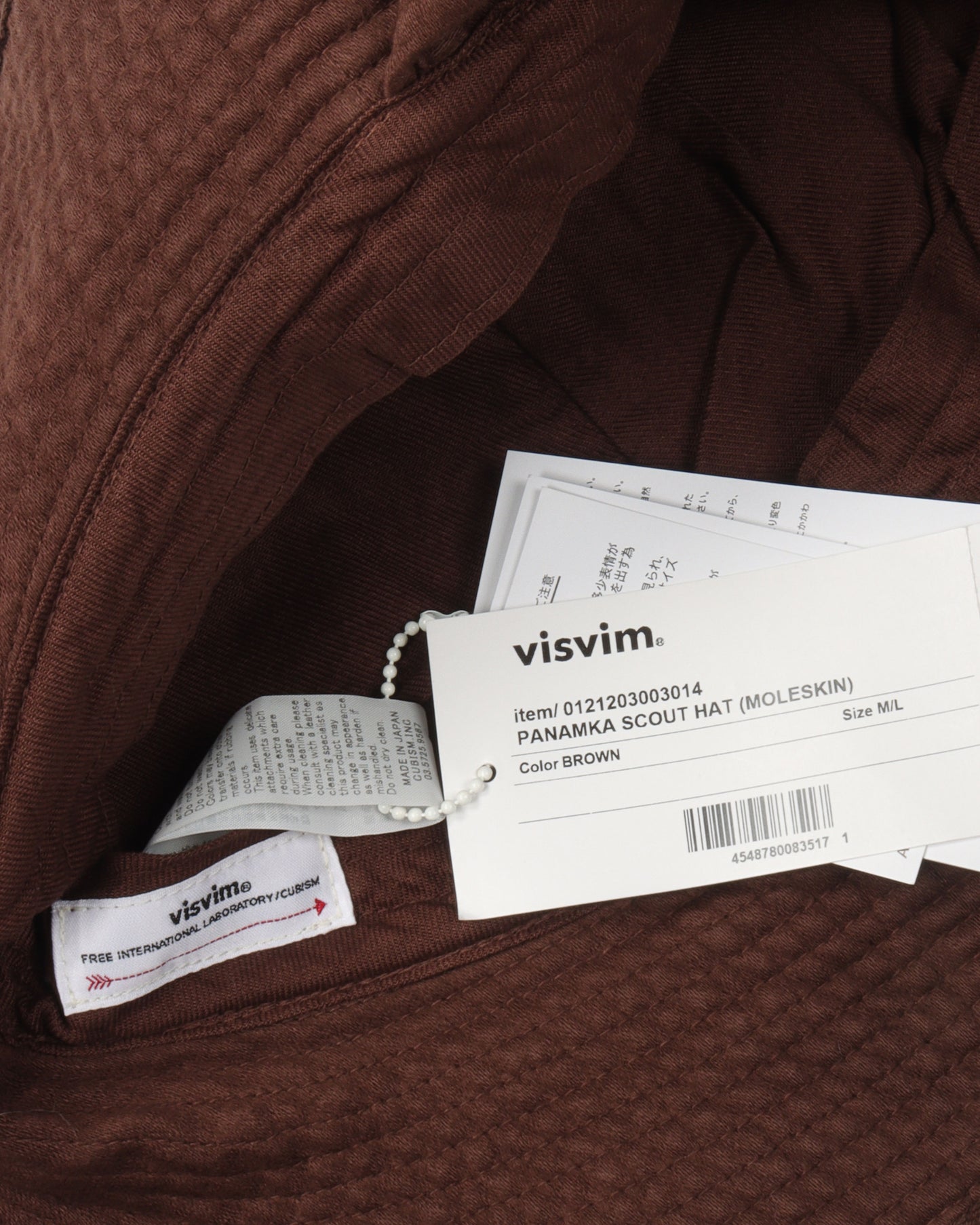 Moleskin Panamka Scout Hat
