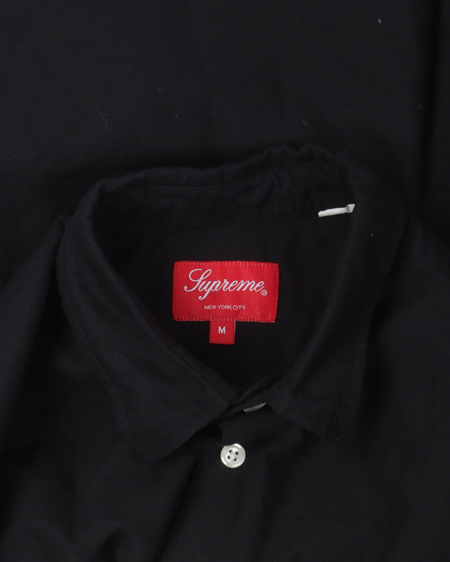 Loose Fit Short Sleeve Oxford Shirt