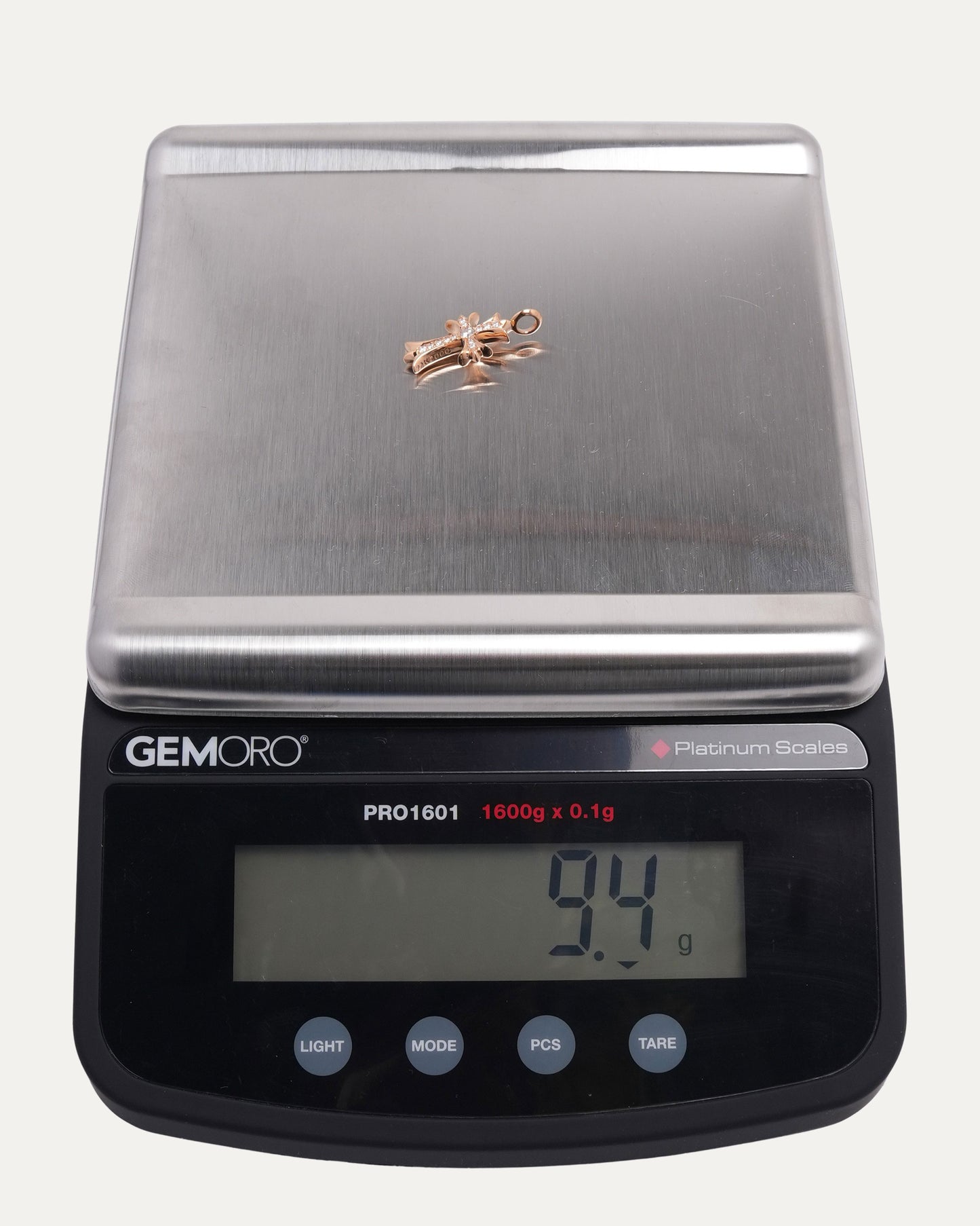 Gold Diamond Tiny Fat Pendant