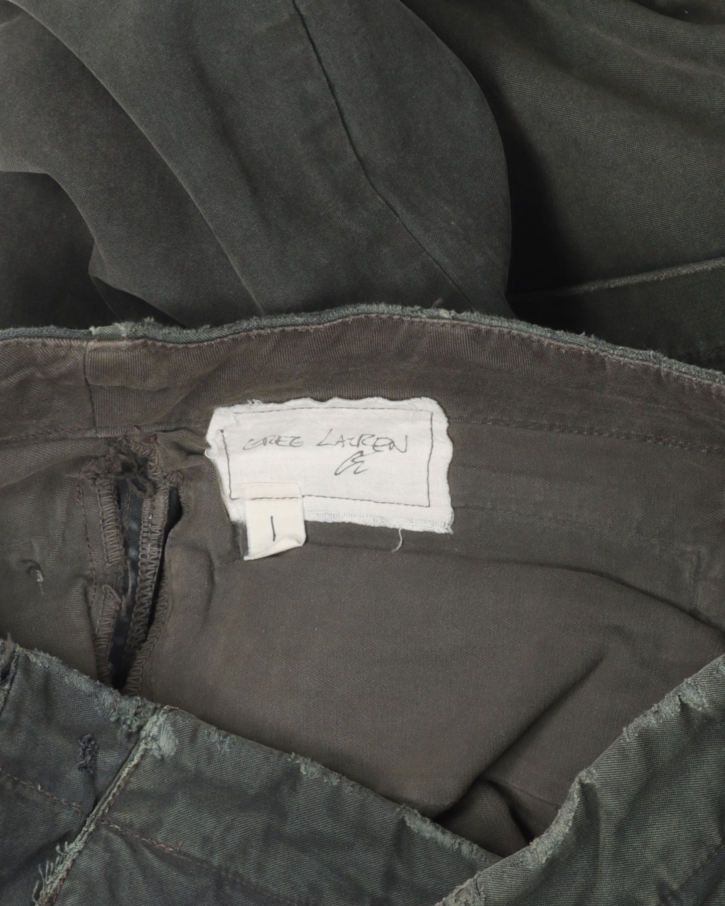 Black Boat Sateen GL Cargo Lounge Pant