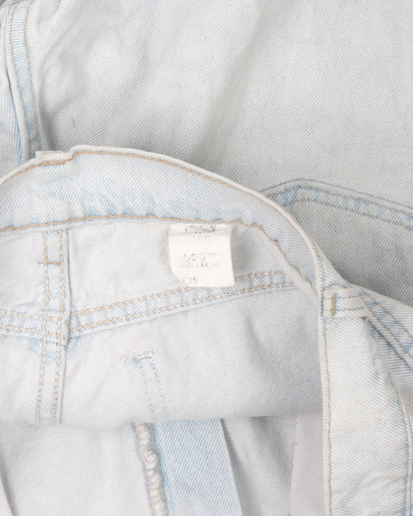 Levi's 505 Orange Tab Jean Shorts